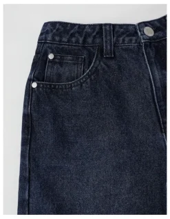 Bauhaus Relaxed Baggy Jean in Indigo