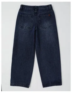 Bauhaus Relaxed Baggy Jean in Indigo