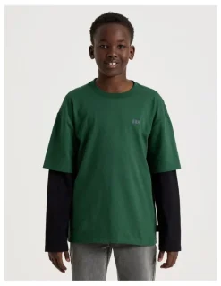 Bauhaus Skater Tee in Green