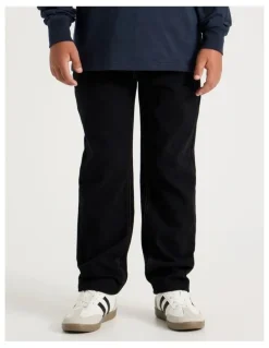 Bauhaus Straight Leg Jean in Black
