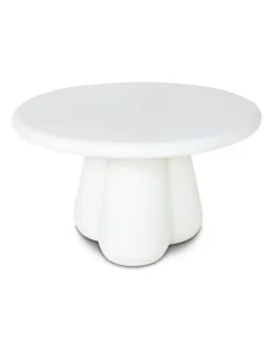 Bay Gallery Furniture Moreton Indoor Concrete Plaster Coffee Table