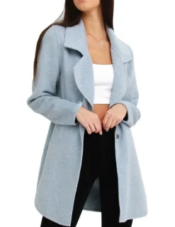 Belle & Bloom Ex-Boyfriend Wool Blend Jacket in Light Blue