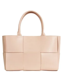 Belle & Bloom Long Way Home Woven Tote Bag in Light Brown