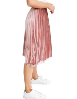 Belle & Bloom Mixed Feelings Pink Reversible Skirt