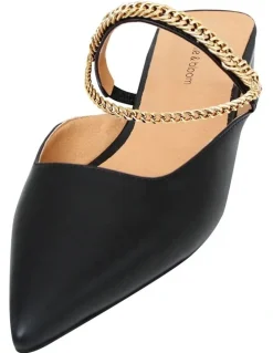 Belle & Bloom On The Go Leather Chain Flat
