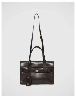 Belle & Bloom So What Tote Bag in Chocolate
