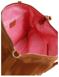 Belle & Bloom Wild Heart Weekender Bag in Camel