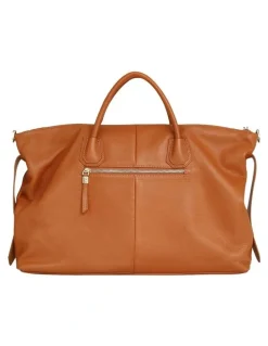Belle & Bloom Wild Heart Weekender Bag in Camel