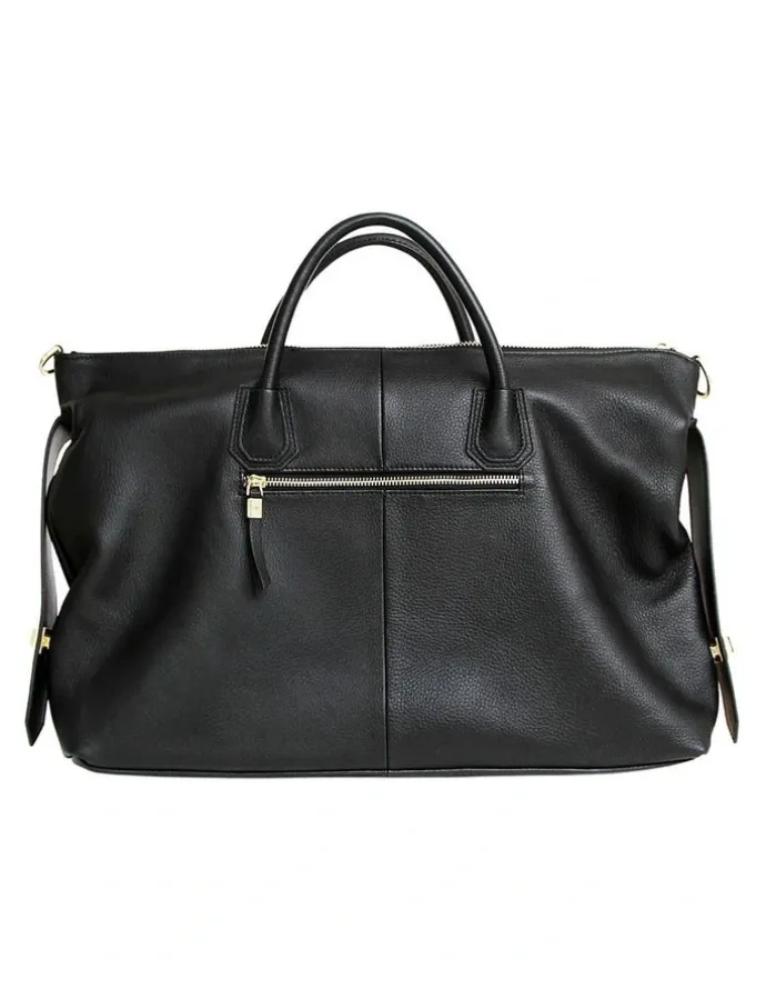 Belle & Bloom Wild Heart Weekender Bag in Black