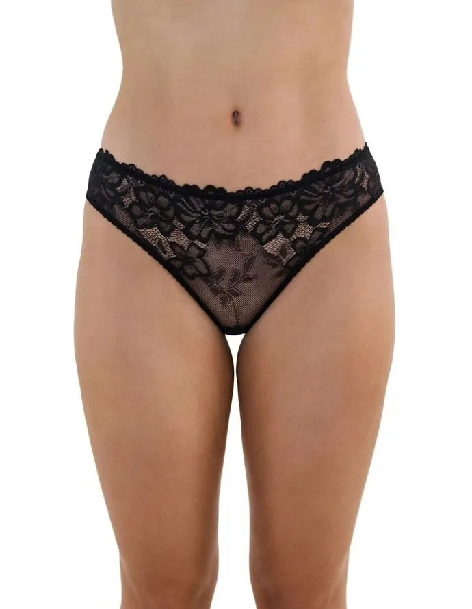 Bendon Lacey Bikini in Black