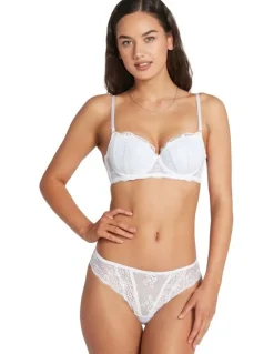 Bendon Sofia Thong in Bright White
