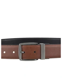 Ben Sherman Reversible Belt in Tan/Black
