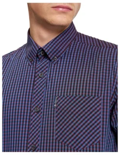 Ben Sherman Signature Gingham Short Sleeve Shirt in Multi