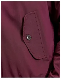 Ben Sherman Signature Harrington Jacket in Dark Wine