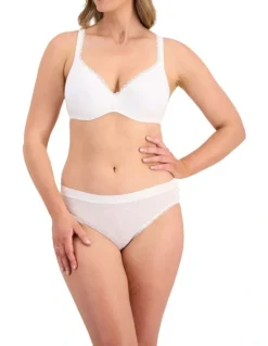 Berlei There Lace Contour Bra in White