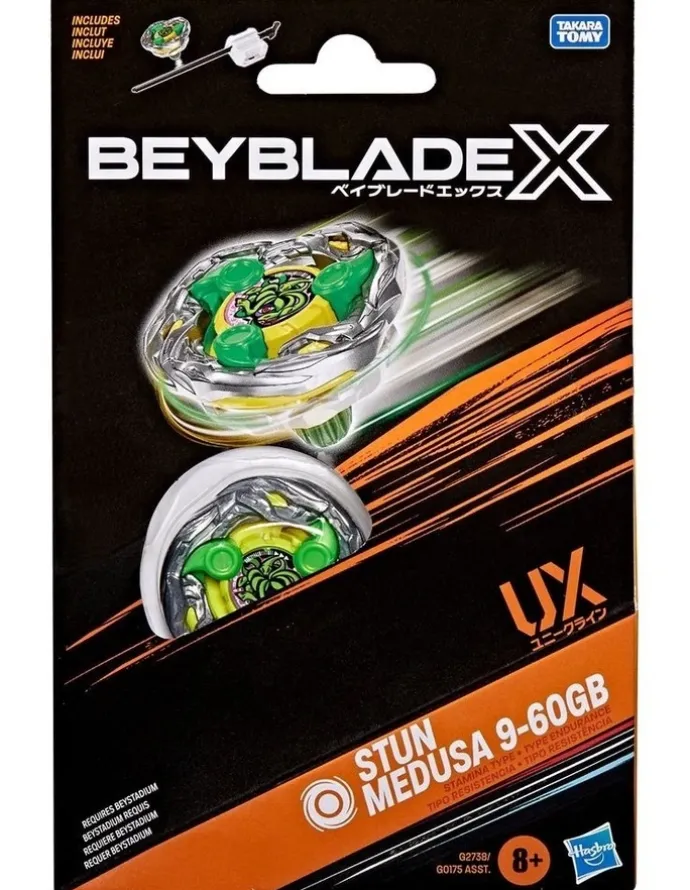 Beyblade X Stun Medusa 9-60GB UX Starter Pack Set