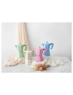 Bialetti Moka Exclusive 3 Cup in Cream