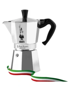 Bialetti Moka Express Coffee Pot in Silver