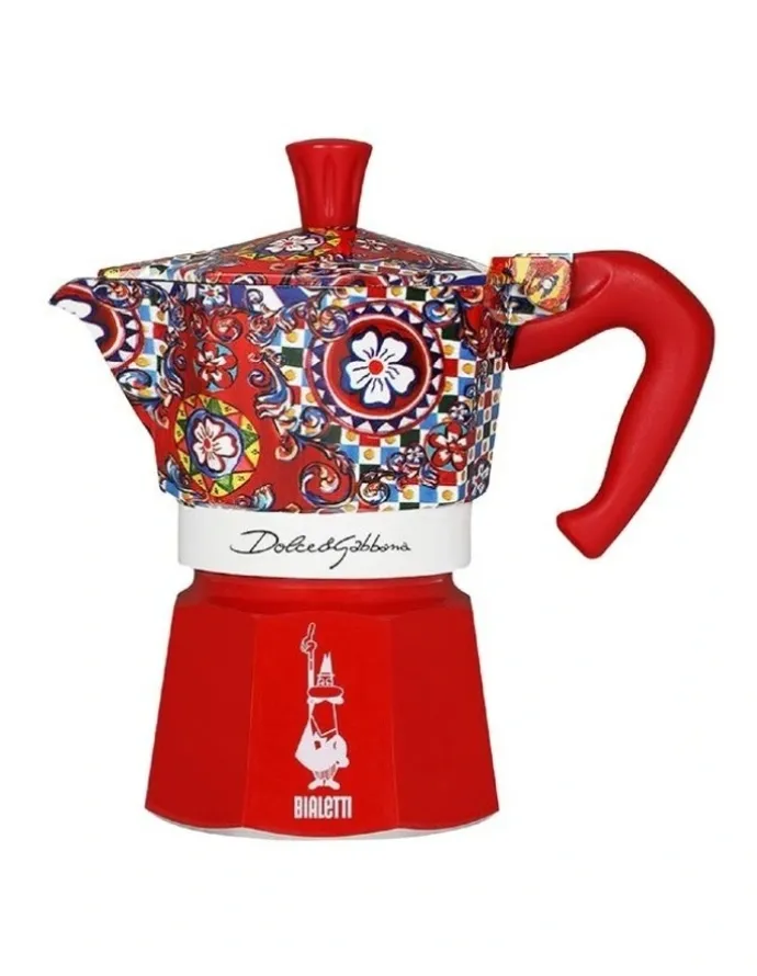 Bialetti Moka Express Dolce & Gabbana 3 Cup in Multi