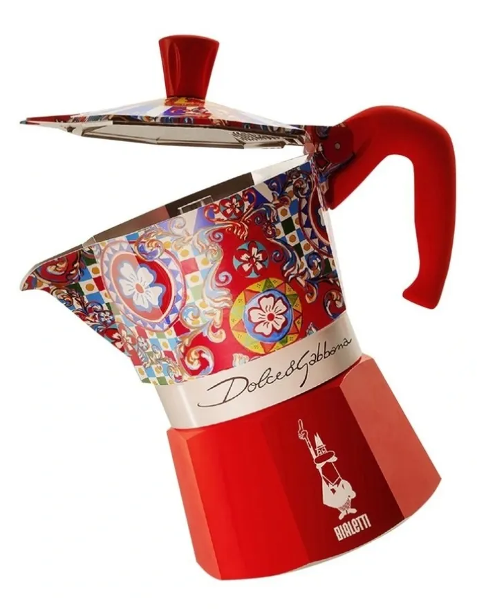 Bialetti Moka Express Dolce & Gabbana 3 Cup in Multi