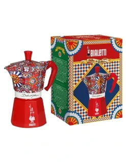 Bialetti Moka Express Dolce & Gabbana 6 Cup in Multi