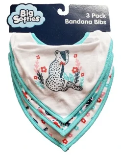 Big Softies Bandana Bibs 3 Pack in Multi