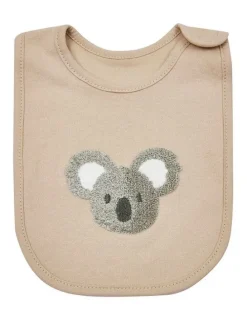 Big Softies Big Softies Boucle Bibs 3 Pack in Koala