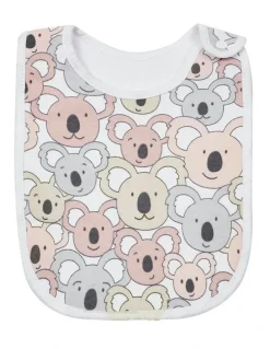 Big Softies Big Softies Boucle Bibs 3 Pack in Koala