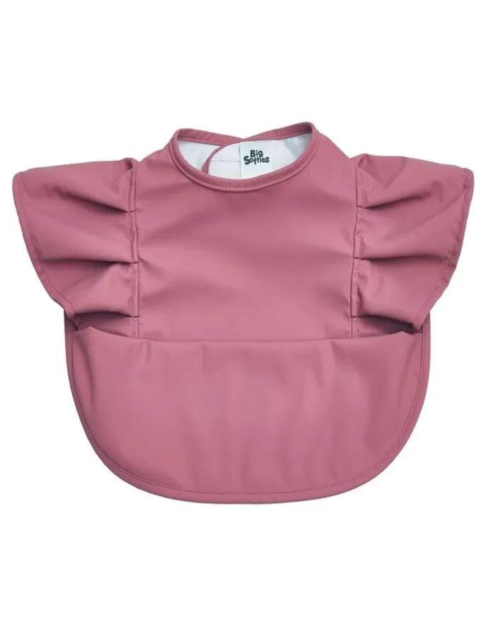 BigSofties Big Softies 2 Pack Recycled pouch bibs-wipe free