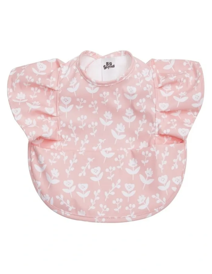 BigSofties Big Softies 2 Pack Recycled pouch bibs-wipe free