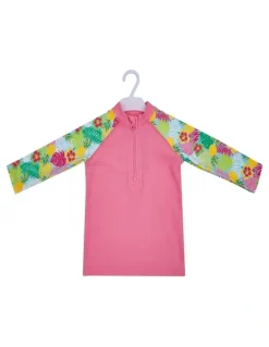 BigSofties Big Softies 3pc-L/S Rashie, Short & Hat, Tropical
