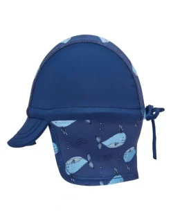 BigSofties Big Softies 2pc Swimsuit & Hat- Blue Whale