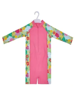 BigSofties Big Softies 2pc Swimsuit & Hat- Tropical