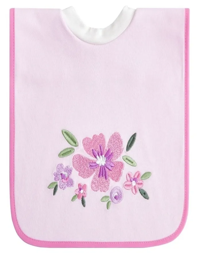 BigSofties Big Softies 3PK Ppopover Bibs Flower
