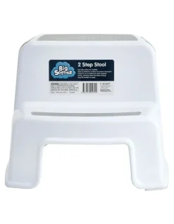 Big Softies Big Softies 2 Step Stool in White