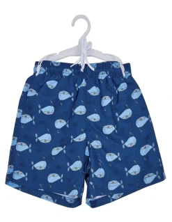 BigSofties Big softies Swim shorts, Blue whale