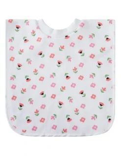 Big Softies Popover Bibs 3 Pack in White