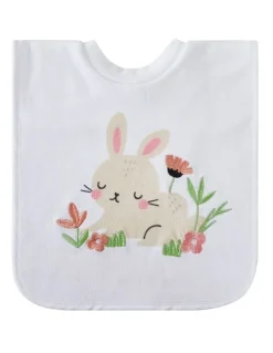 Big Softies Popover Bibs 3 Pack in White