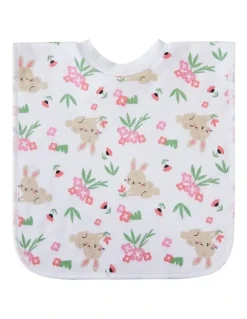 Big Softies Popover Bibs 3 Pack in White