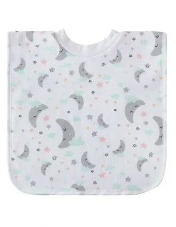Big Softies Popover Bibs 3 Pack in White