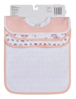 Big Softies Popover Bibs 3 Pack in Elephant