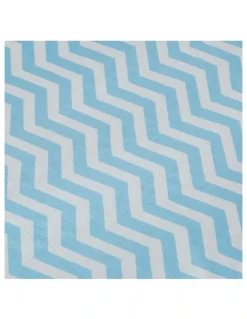 Big Softies Pre-washed Muslin Wraps 2 Pack in Blue