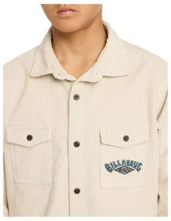 Billabong Bong Days Flannel Top in Grey