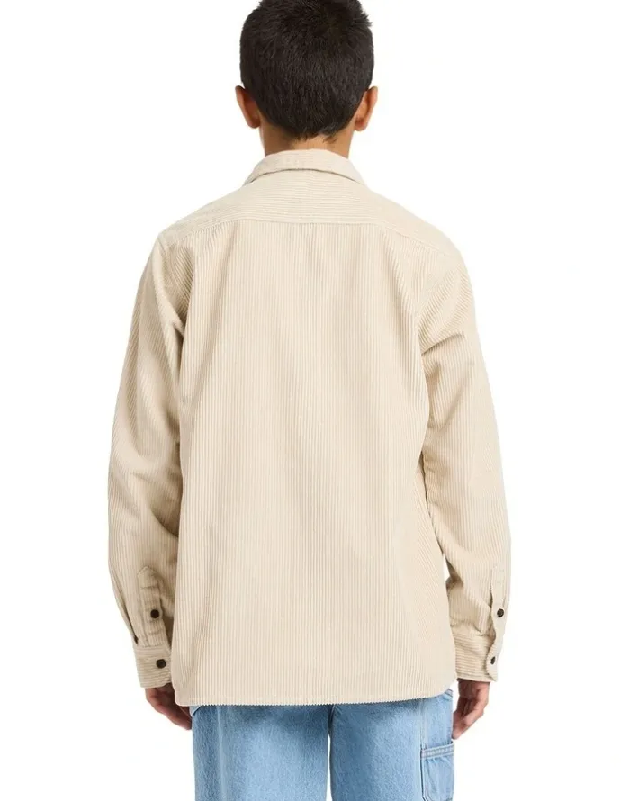 Billabong Bong Days Flannel Top in Grey