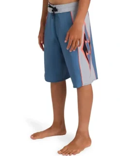 Billabong Boys 8-16 Boys New Wave Pro 19 Boardshorts China Blue