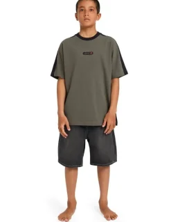 Billabong Boys 8-16 Boys Spec Denim Shorts Black
