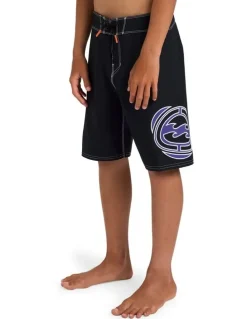 Billabong Boys 8-16 Boys Spec Pulse 17 Boardshorts In Black