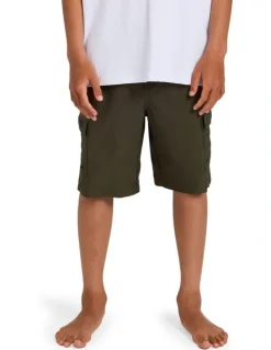 Billabong Boys 8-16 Boys Throw On 3.0 22 Boardshorts Forest