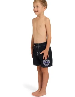 Billabong Boys 2-7 Groms Spec Pulse OG 13 Boardshorts in Black