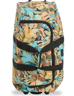 BILLABONG Checked Luggage Suitcase in Black Sands